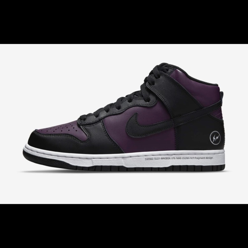 BRAND NEW Nike x Fragment Dunk High 'Beijing’ - Picture 3 of 4